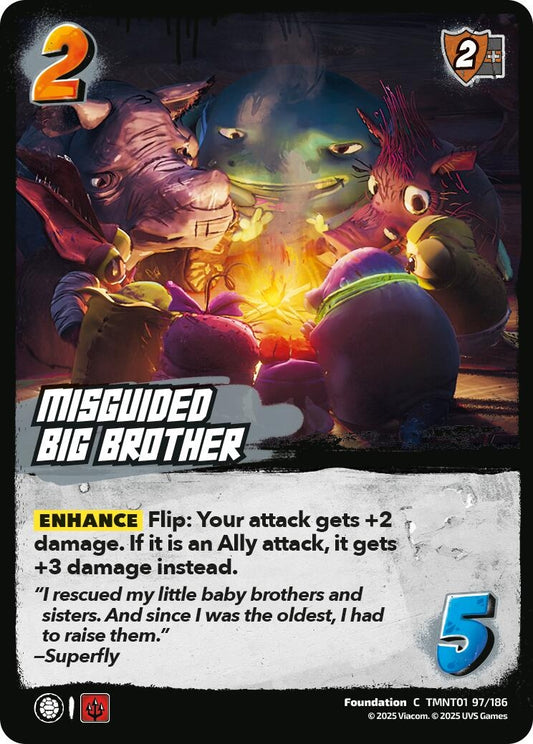 Image for Misguided Big Brother (TMNT01 97/186) (Teenage Mutant Ninja Turtles) - UniVersus