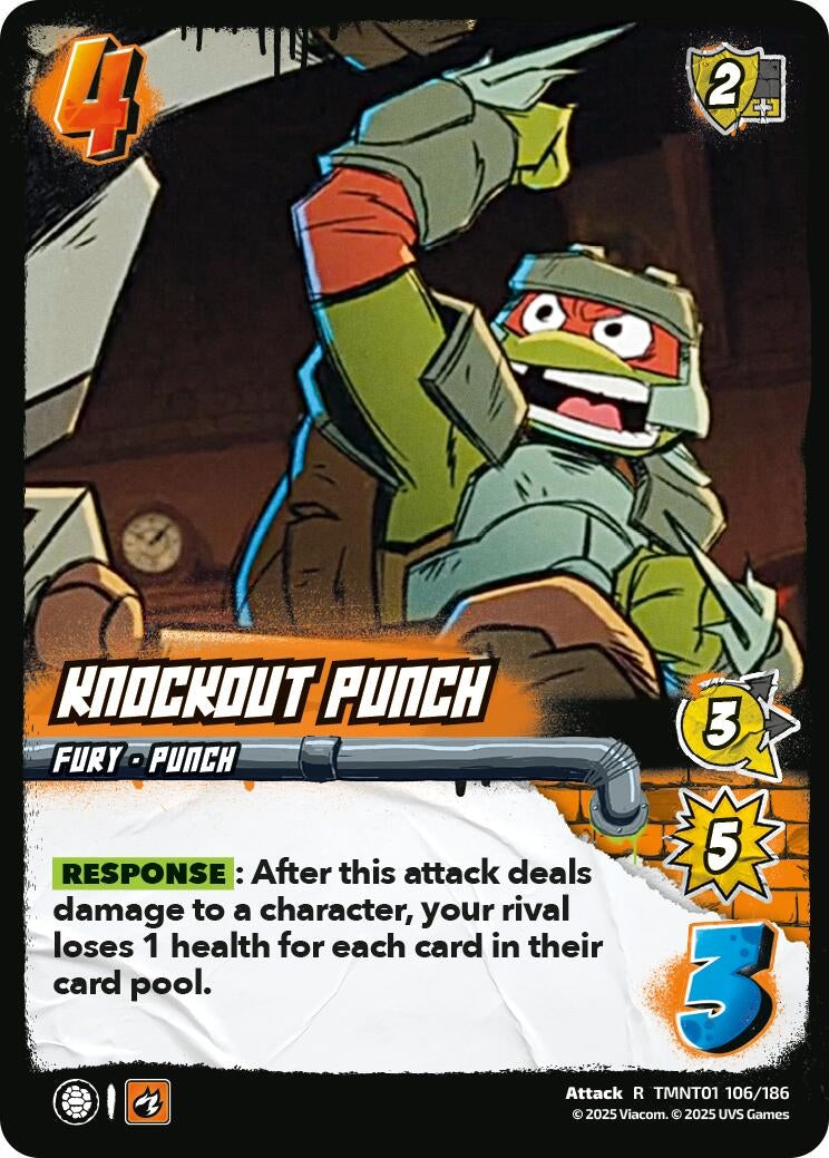 Image for Knockout Punch (TMNT01 106/186) (Teenage Mutant Ninja Turtles) - UniVersus