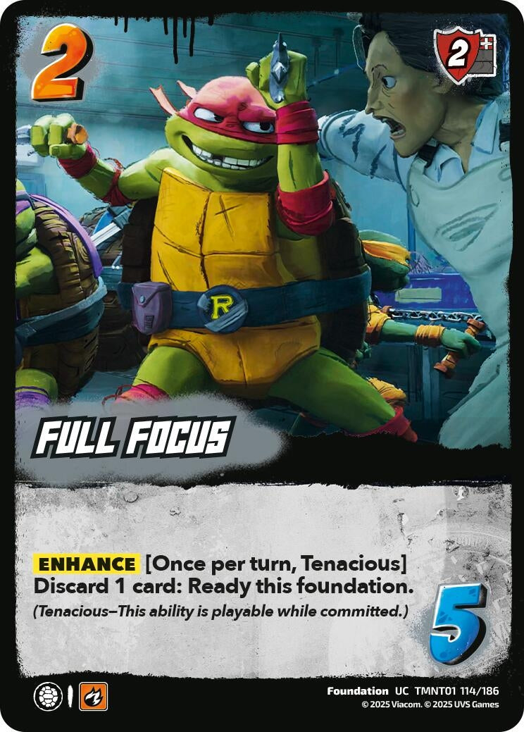 Image for Full Focus (TMNT01 114/186) (Teenage Mutant Ninja Turtles) - UniVersus
