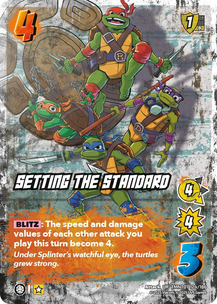 Image for Setting the Standard (TMNT01 124/186) (Teenage Mutant Ninja Turtles) - UniVersus