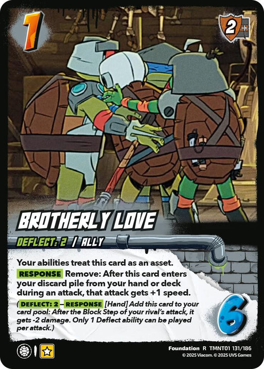 Image for Brotherly Love (TMNT01 131/186) (Teenage Mutant Ninja Turtles) - UniVersus