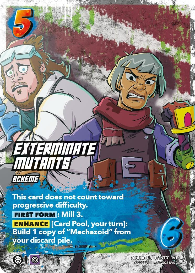 Image for Exterminate Mutants (TMNT01 141/186) (Teenage Mutant Ninja Turtles) - UniVersus