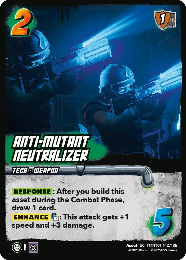 Image for Anti-Mutant Neutralizer (TMNT01 142/186) (Teenage Mutant Ninja Turtles) - UniVersus