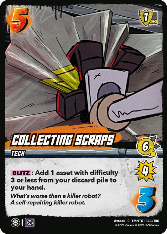 Image for Collecting Scraps (TMNT01 144/186) (Teenage Mutant Ninja Turtles) - UniVersus