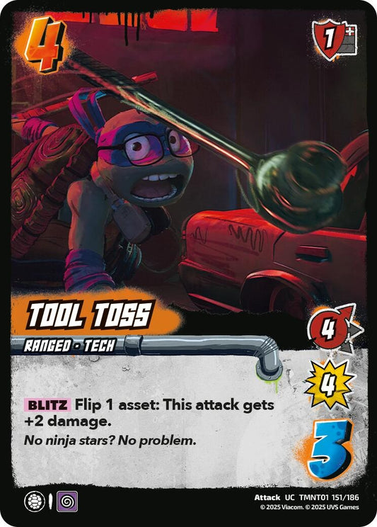 Image for Tool Toss (TMNT01 151/186) (Teenage Mutant Ninja Turtles) - UniVersus