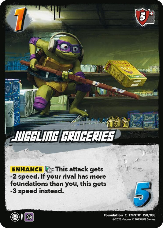 Image for Juggling Groceries (TMNT01 158/186) (Teenage Mutant Ninja Turtles) - UniVersus
