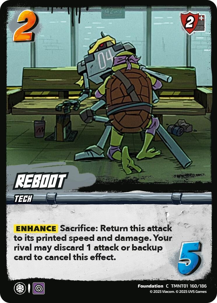 Image for Reboot (TMNT01 160/186) (Teenage Mutant Ninja Turtles) - UniVersus