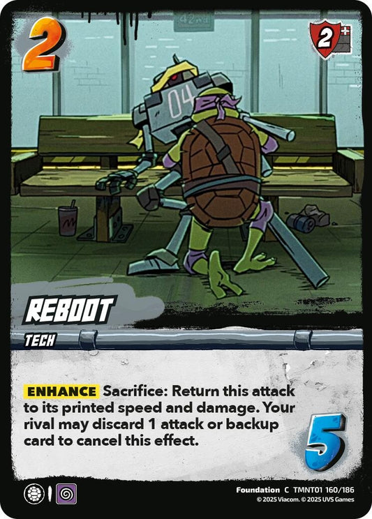 Image for Reboot (TMNT01 160/186) (Teenage Mutant Ninja Turtles) - UniVersus