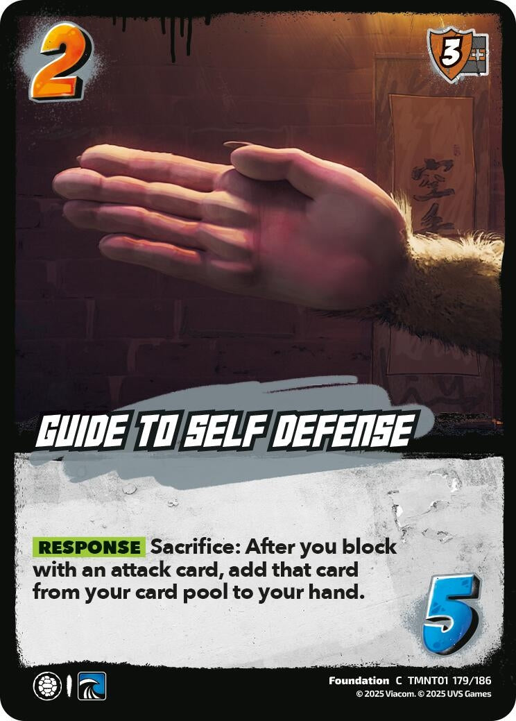 Image for Guide to Self Defense (TMNT01 179/186) (Teenage Mutant Ninja Turtles) - UniVersus