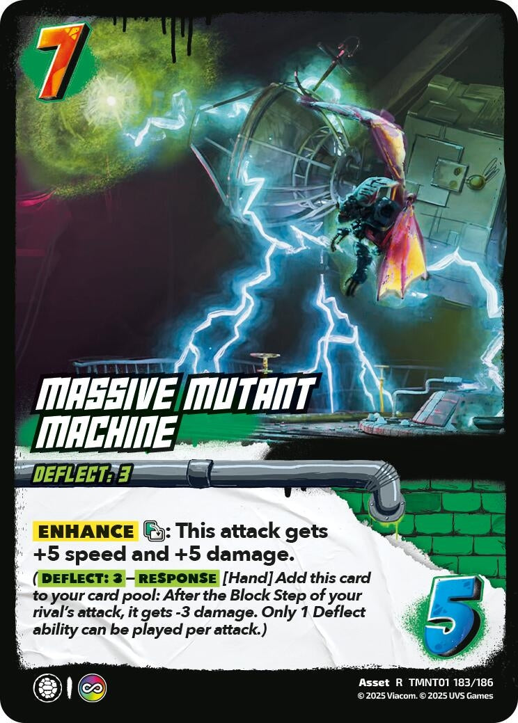Image for Massive Mutant Machine (TMNT01 183/186) (Teenage Mutant Ninja Turtles) - UniVersus