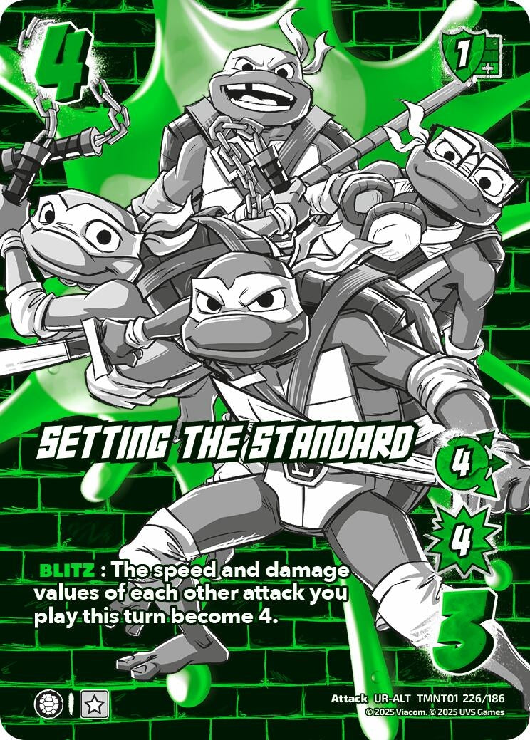 Image for Setting the Standard (Alternate Art) (TMNT01 226/186) (Teenage Mutant Ninja Turtles) - UniVersus