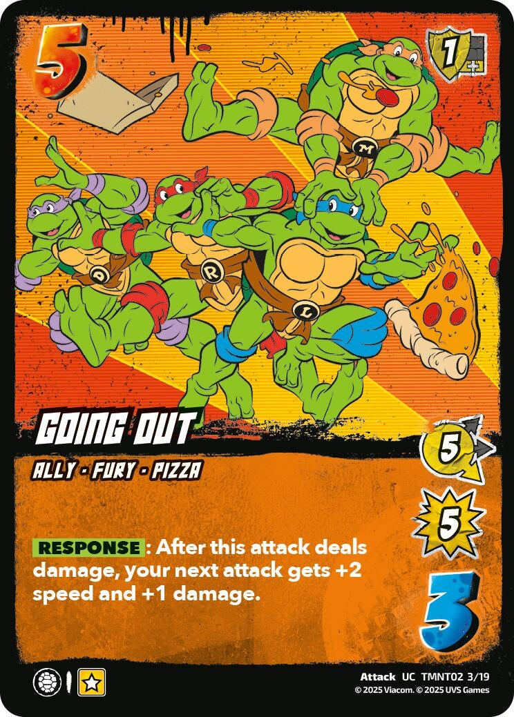 Image for Going Out (TMNT02) (TMNT02 3/19) (Teenage Mutant Ninja Turtles) - UniVersus