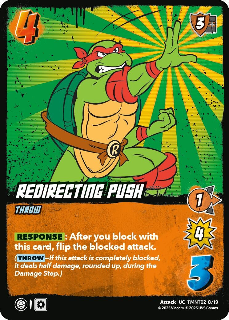 Image for Redirecting Push (TMNT02) (TMNT02 8/19) (Teenage Mutant Ninja Turtles) - UniVersus