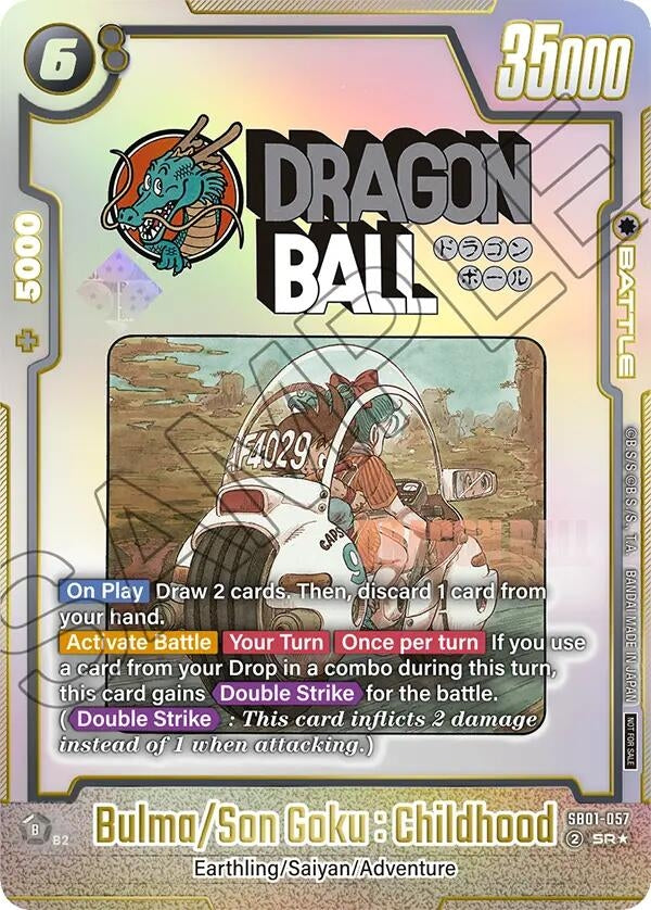 Image for Bulma/Son Goku : Childhood (SB01-057) - Dragon Ball Super: Fusion World