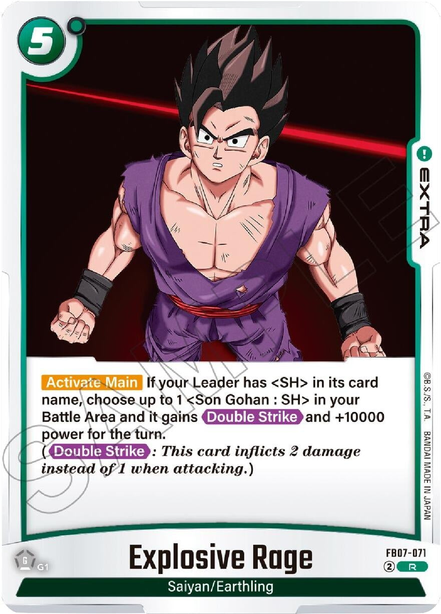 Image for Explosive Rage (FB07-071) (Wish For Shenron) - Dragon Ball Super: Fusion World