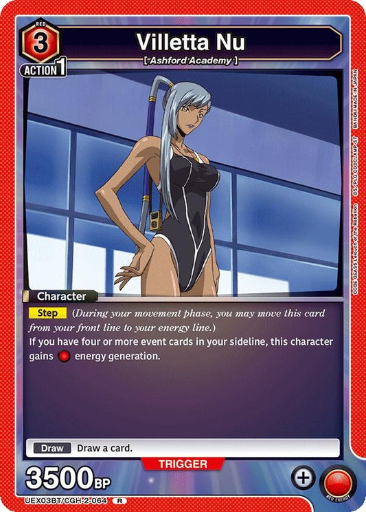 Image for Villetta Nu (UEX03BT/CGH-2-064) (UEX03BT: CODE GEASS: Lelouch of the Rebellion Vol.2) - Union Arena