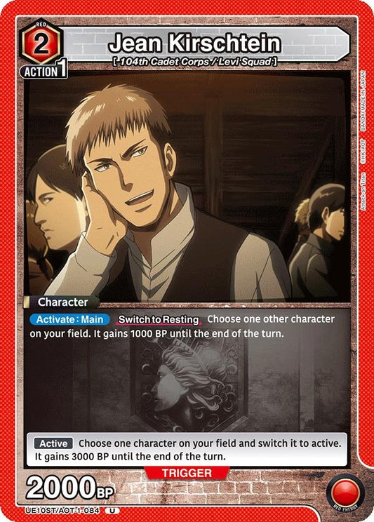 Image for Jean Kirschtein (UE10ST/AOT-1-084) (UE10ST: Attack on Titan Starter Deck) - Union Arena
