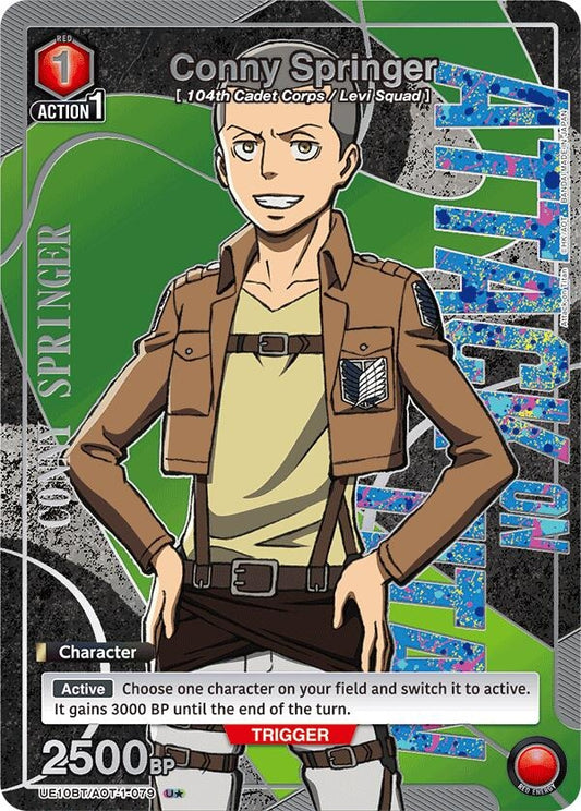 Conny Springer (079) (U*) (UE10BT/AOT-1-079) (UE10BT: Attack on Titan)