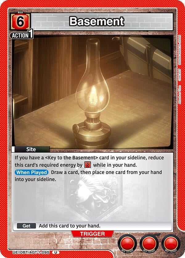 Image for Basement (UE10BT/AOT-1-095) (UE10BT: Attack on Titan) - Union Arena