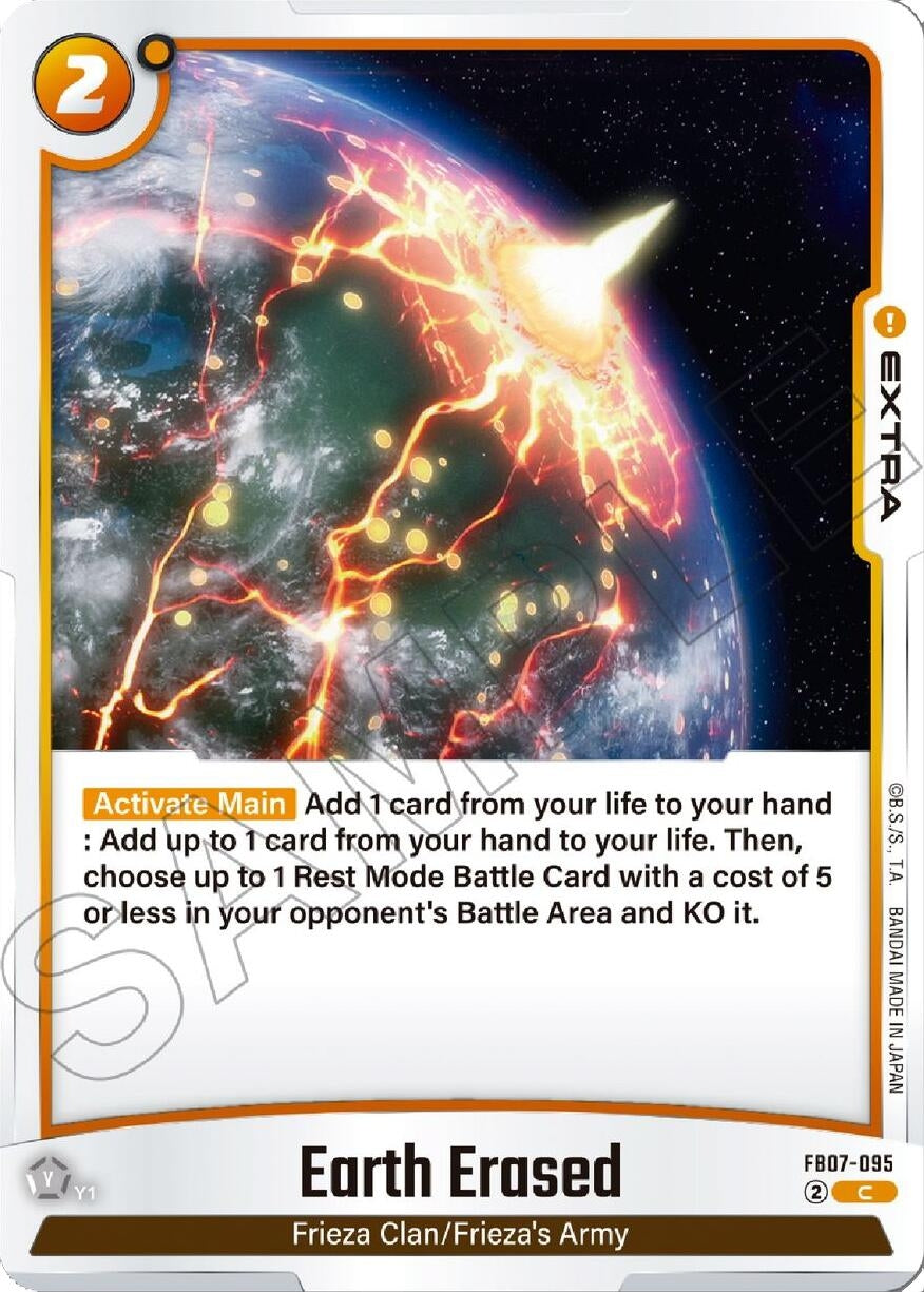 Image for Earth Erased (FB07-095) (Wish For Shenron) - Dragon Ball Super: Fusion World