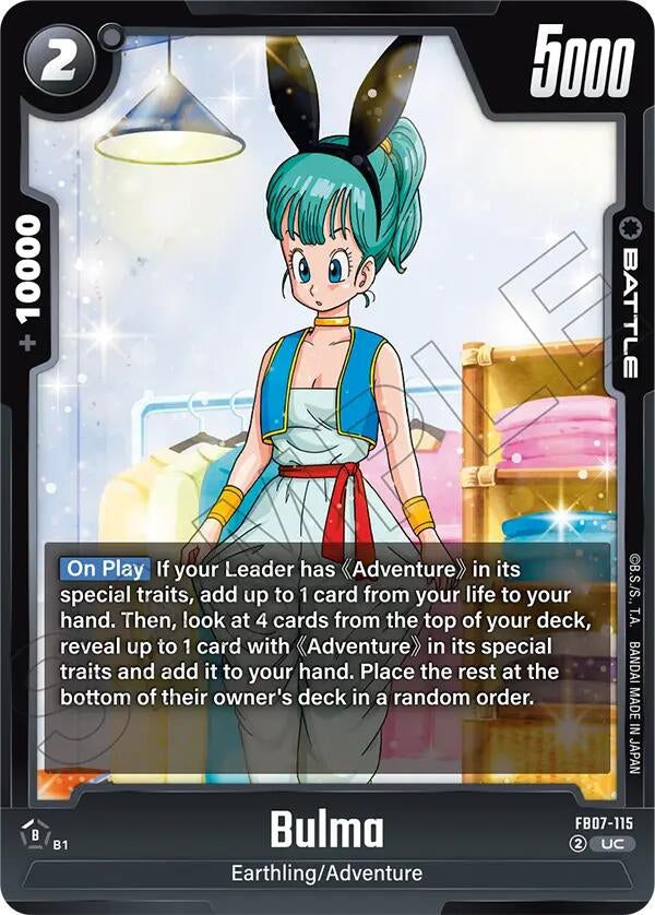 Image for Bulma - FB07-115 (FB07-115) (Wish For Shenron) - Dragon Ball Super: Fusion World