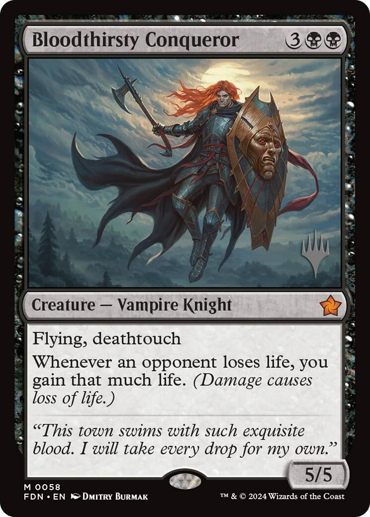 Image for Bloodthirsty Conqueror (58) - Magic: The Gathering