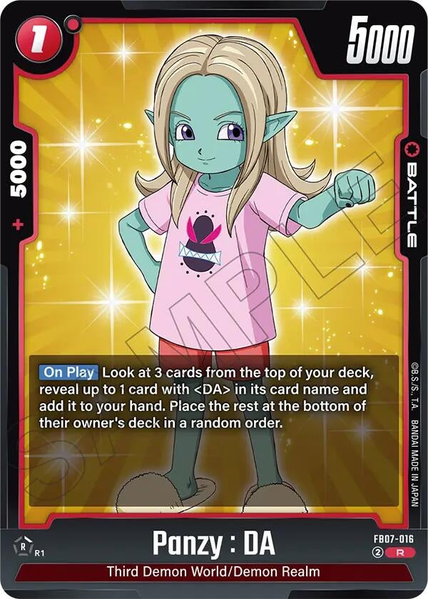 Image for Panzy : DA (FB07-016) (Wish For Shenron) - Dragon Ball Super: Fusion World