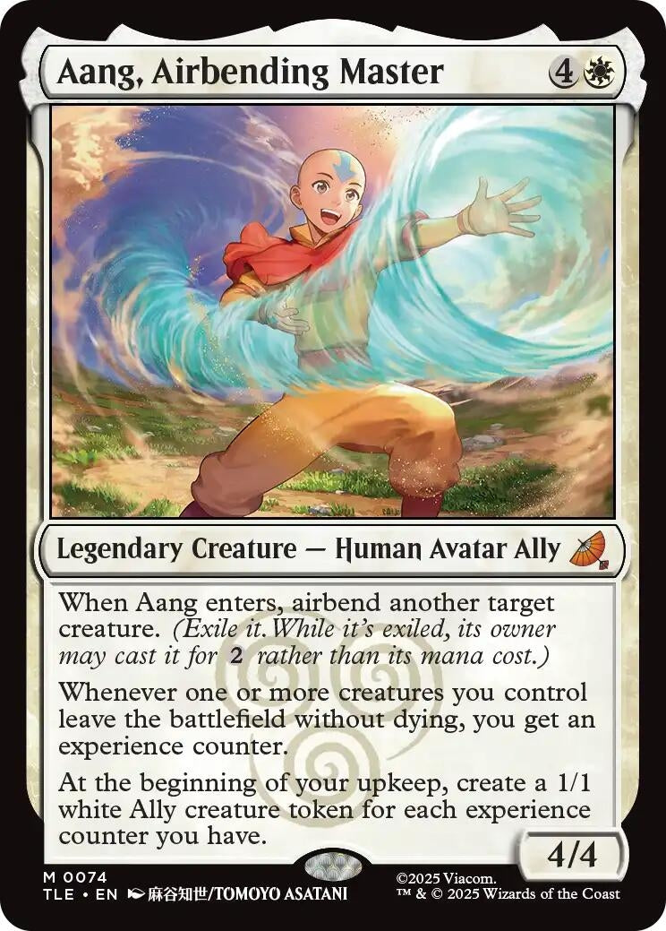 Aang, Airbending Master (74) (Avatar: The Last Airbender: Eternal-Legal)