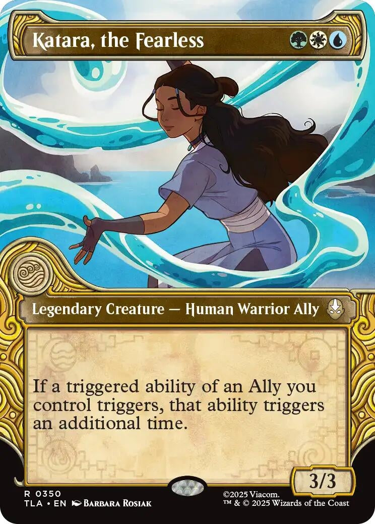 Image for Katara, the Fearless (Showcase) (350) (Avatar: The Last Airbender) - Magic: The Gathering