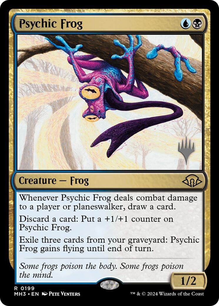 Image for Psychic Frog (199) - Magic: The Gathering