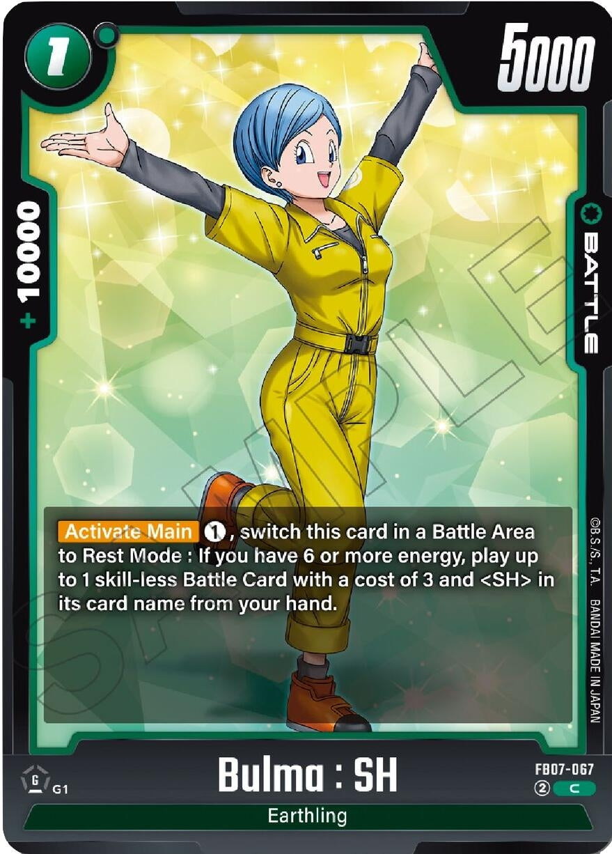 Image for Bulma : SH (FB07-067) (Wish For Shenron) - Dragon Ball Super: Fusion World