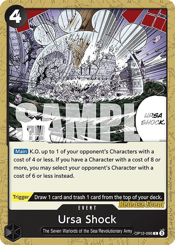 Image for Ursa Shock (OP12-096) - One Piece Card Game