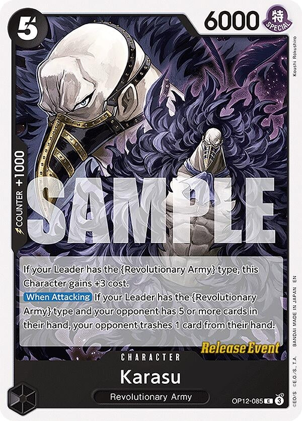 Image for Karasu (OP12-085) - One Piece Card Game