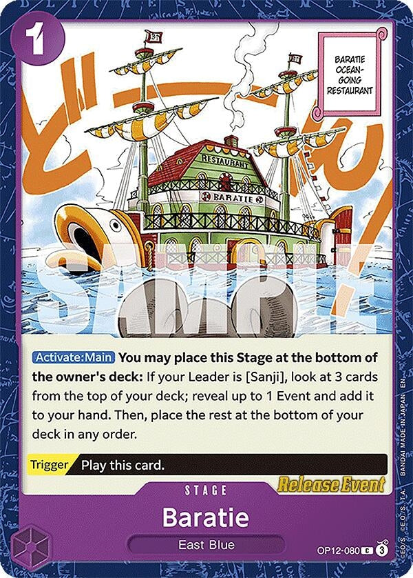 Image for Baratie (OP12-080) - One Piece Card Game