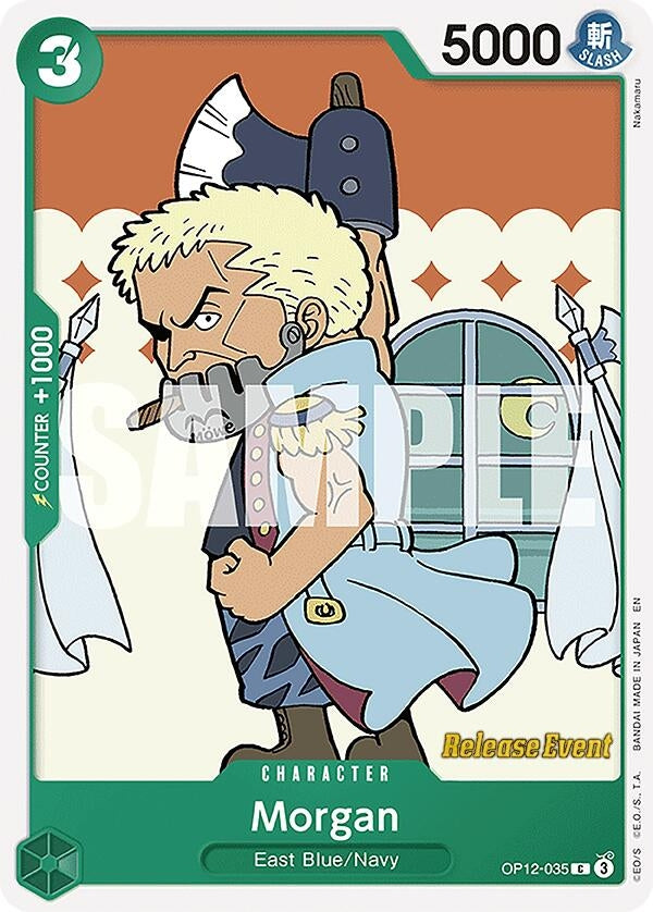 Image for Morgan (OP12-035) - One Piece Card Game