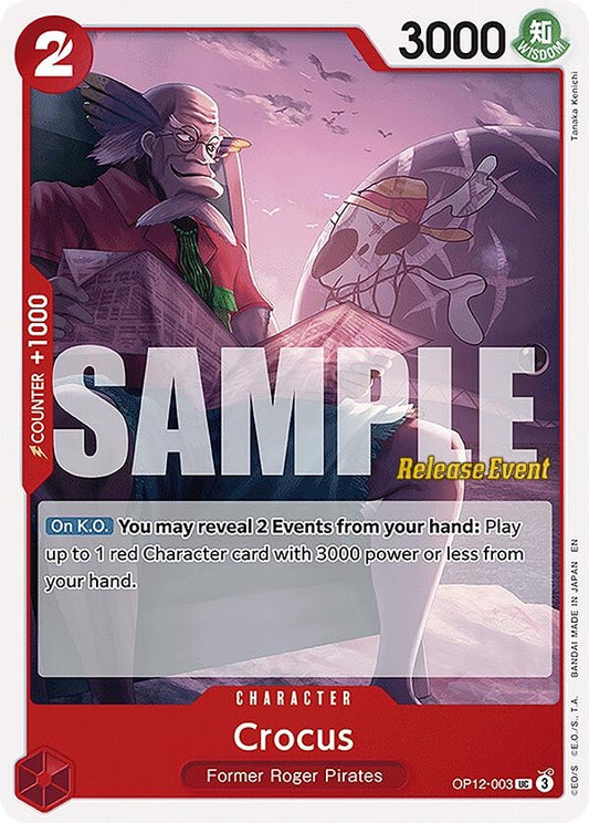 Image for Crocus (OP12-003) - One Piece Card Game