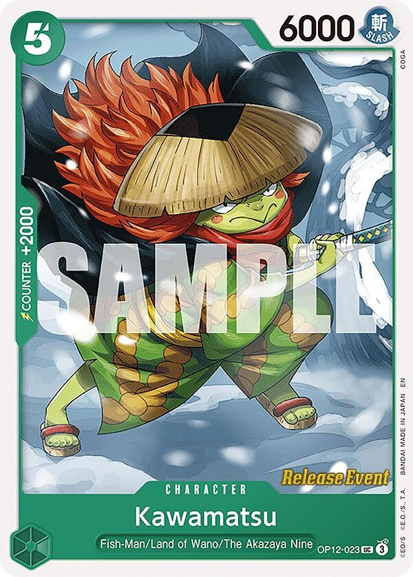 Image for Kawamatsu (OP12-023) - One Piece Card Game