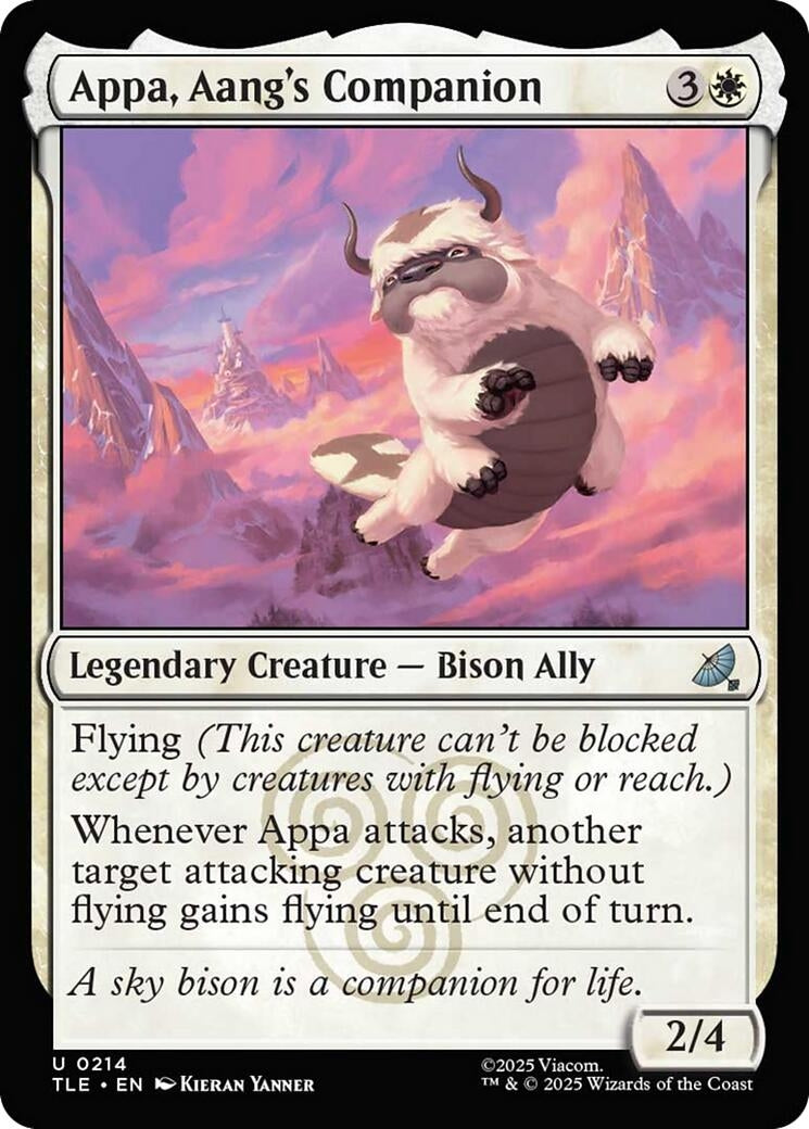 Appa, Aang's Companion (214) (Avatar: The Last Airbender: Eternal-Legal)