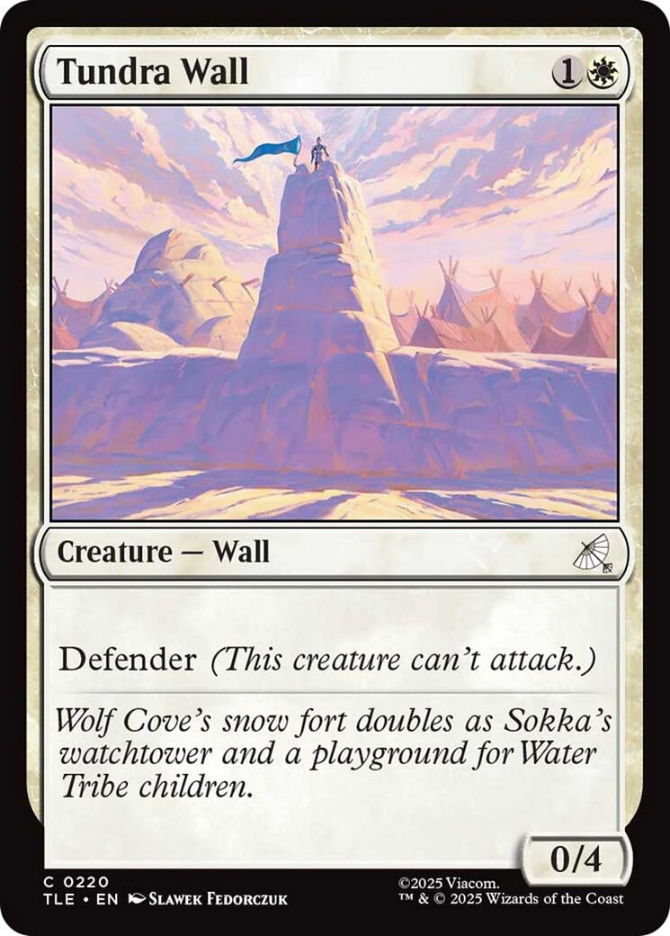 Image for Tundra Wall (0220) (220) - Magic: The Gathering