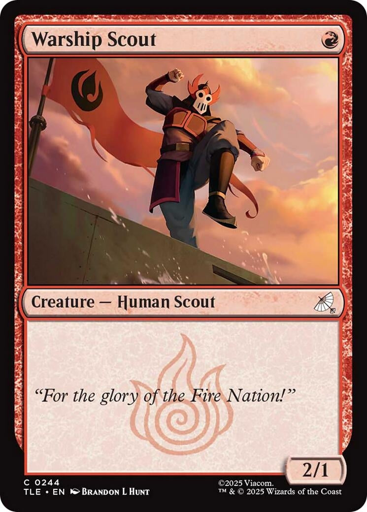 Image for Warship Scout (0244) (244) - Magic: The Gathering