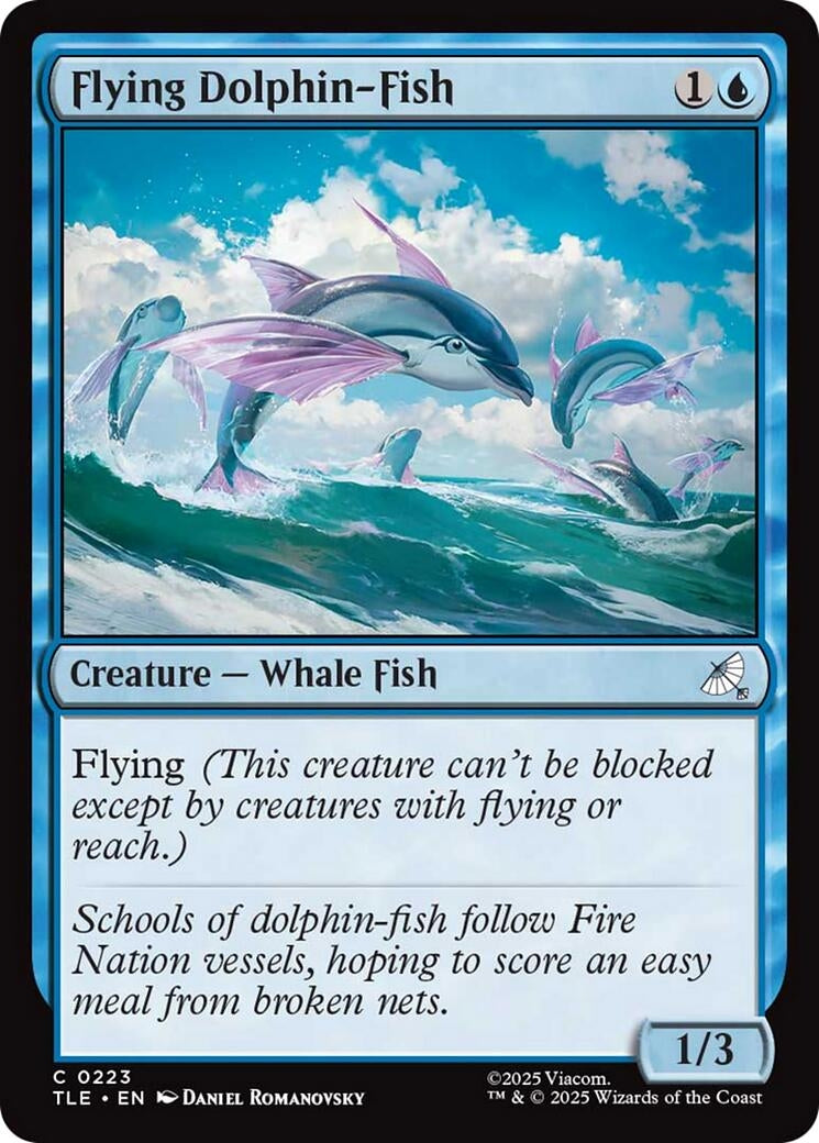 Image for Flying Dolphin-Fish (223) - Magic: The Gathering