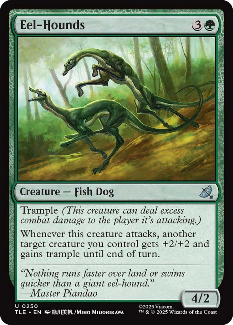 Image for Eel-Hounds (250) - Magic: The Gathering
