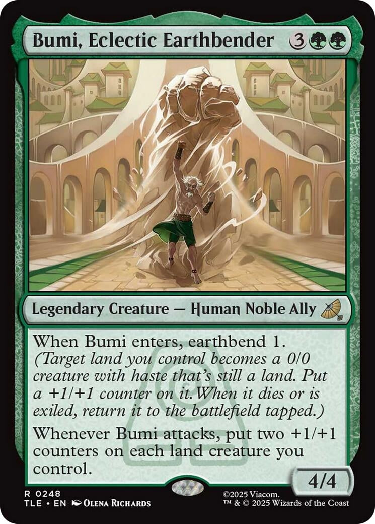 Image for Bumi, Eclectic Earthbender (248) - Magic: The Gathering