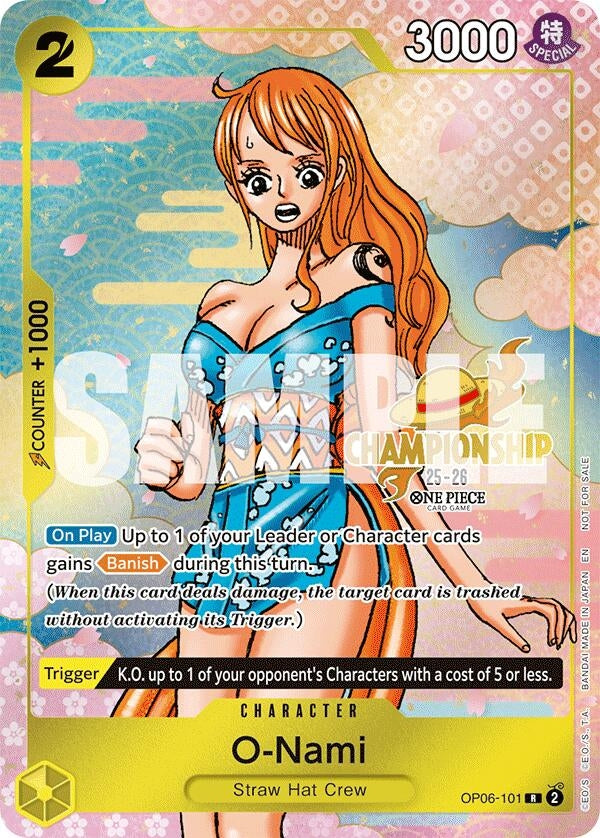 Image for O-Nami (CS 25-26 Event Pack) (OP06-101) - One Piece Card Game