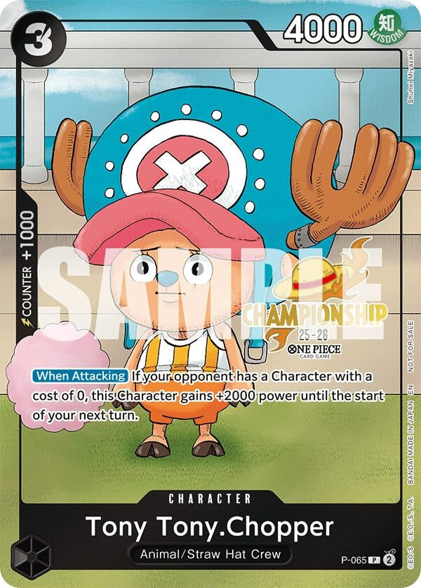 Image for Tony Tony.Chopper (CS 25-26 Event Pack) (P-065) - One Piece Card Game