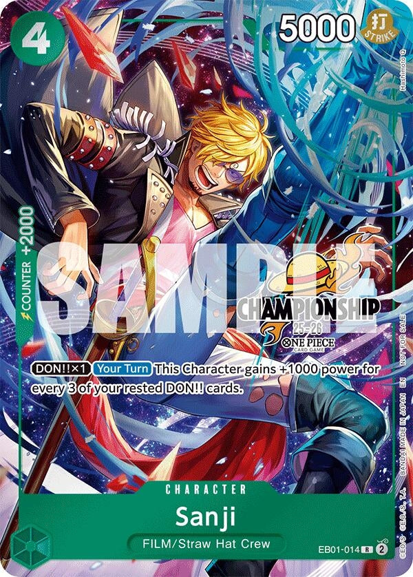 Image for Sanji (CS 25-26 Celebration Pack) (EB01-014) - One Piece Card Game