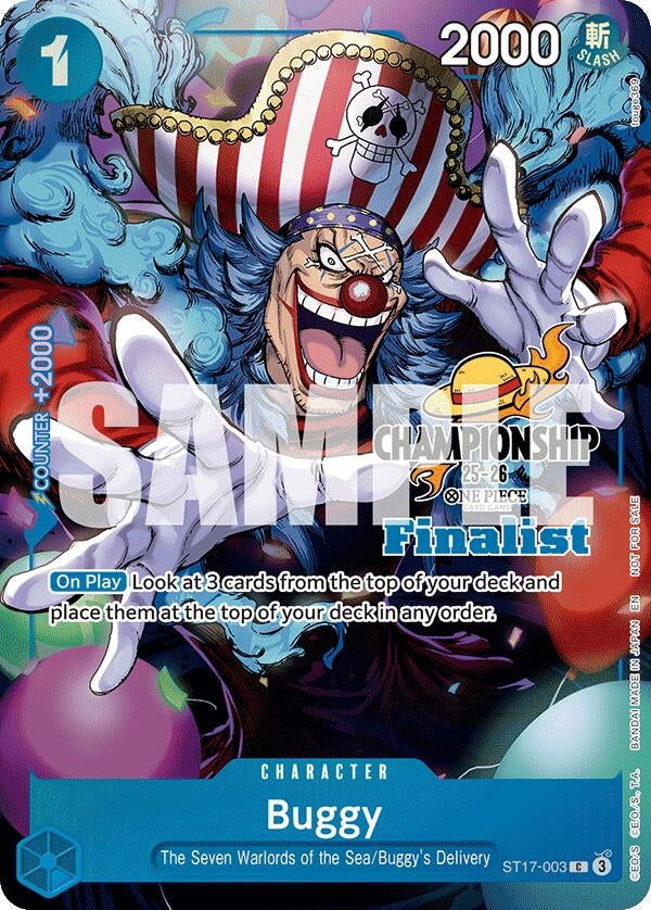 Image for Buggy (CS 25-26 Finalist Card Set 1) (ST17-003) - One Piece Card Game