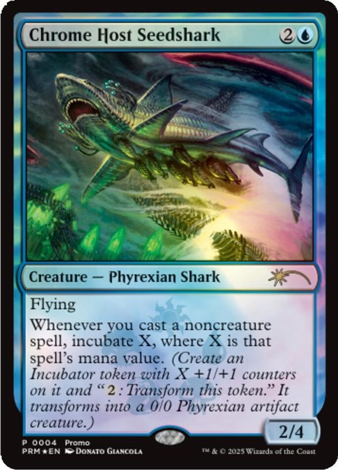 Image for Chrome Host Seedshark (4) - Magic: The Gathering