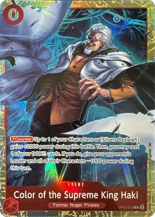 Image for Color of the Supreme King Haki (Premium Card Collection -6 assort vol.1-) (OP12-018) - One Piece Card Game