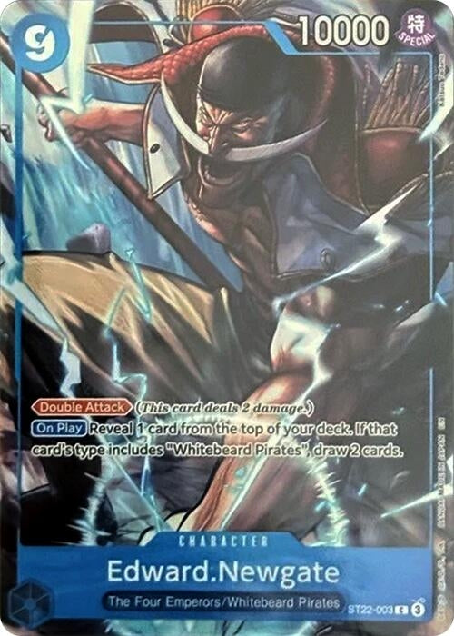 Image for Edward.Newgate (Premium Card Collection -6 assort vol.1-) (ST22-003) - One Piece Card Game